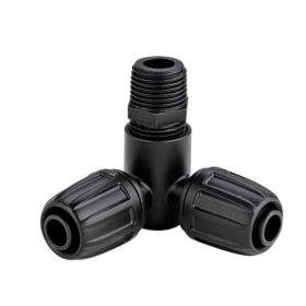 Bộ tê Claber ren ngoài (hoặc ren trong) 1/2"(21mm) ra ống 1/2" (16mm) khớp nối ren vặn 91021