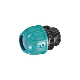 Khớp nối Claber ống HDPE D25 ren ngoài 1″ (26 – 34 mm) 90420