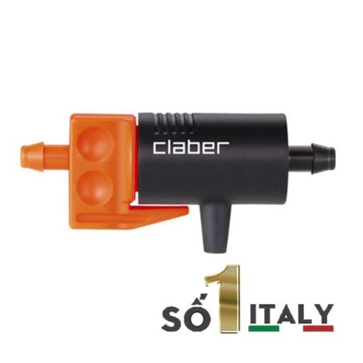 Đầu tưới nhỏ giọt liền trục Claber 0-6 l/h 91217