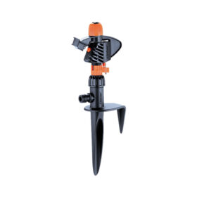 Béc tưới cây phun mưa Claber tự xoay 0 - 360° chân cắm nhựa max 397m2 8708