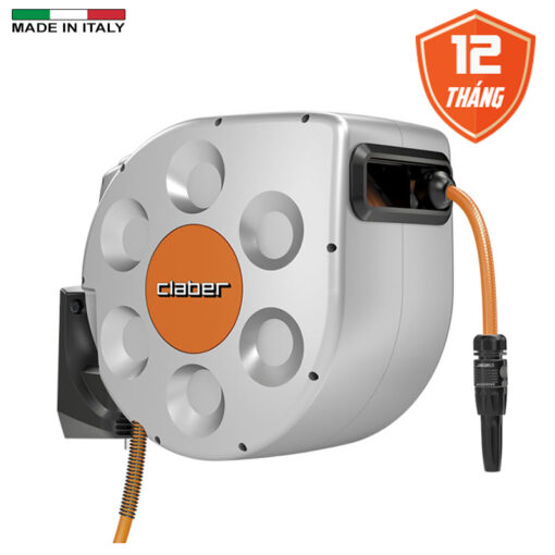 Cuộn vòi tưới cây tự thu dây Claber Rotoroll Evolution 30 m 8697