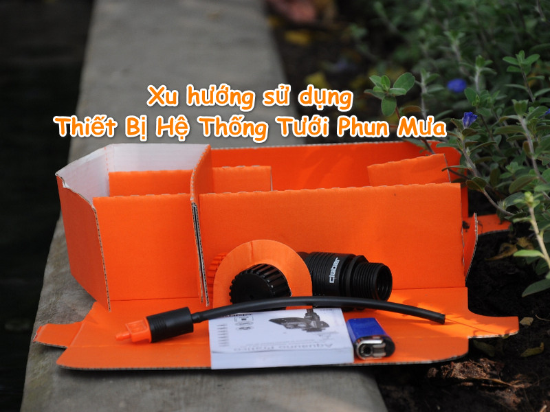 Thiết Bị Hệ Thống Tưới Phun Mưa của dân chơi cây cảnh thứ thiệt