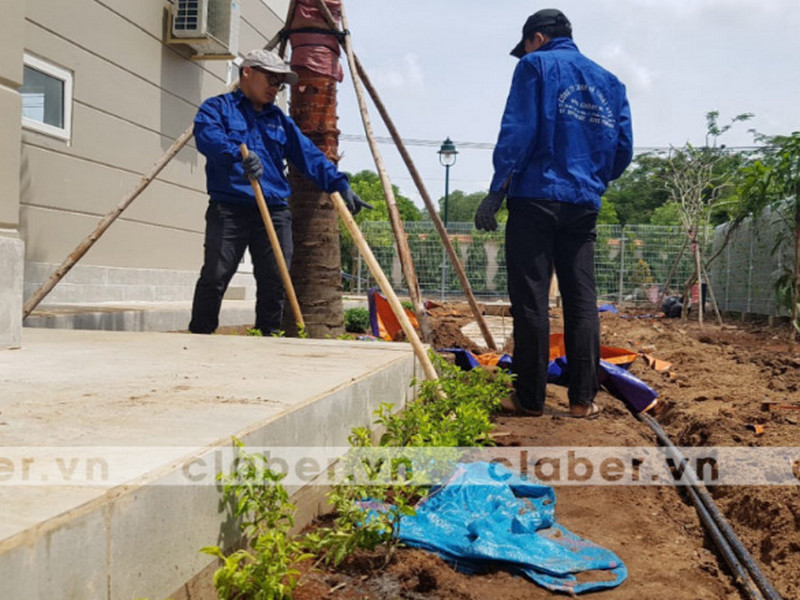 5 Vấn đề cần chú ý khi lắp đặt thiết bị tưới sân vườn