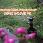 Các bước dự trù chi phí đầu tư Thiết Bị Tưới Ở Hà Nội chuẩn xác