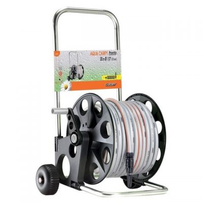Cuộn vòi tưới cây dạng xe đẩy Claber Aqua Carry Pronto 20m 8992
