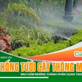 Hệ thống tưới cây thông minh bao gồm những thành phần quan trọng nào?
