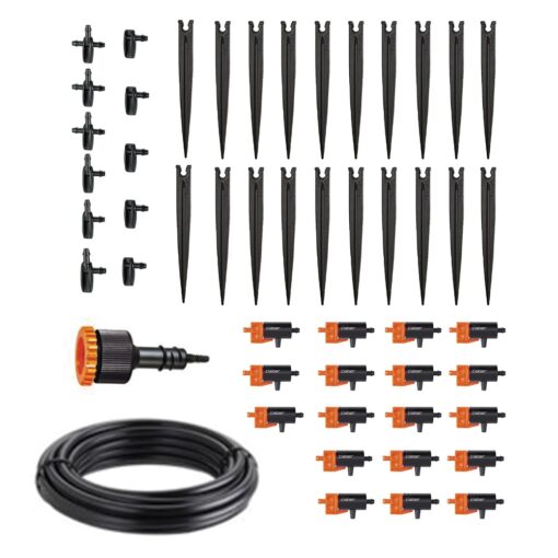 Bộ tưới nhỏ giọt Drip kit 20 |Thiết bị tưới tự động Claber.vn