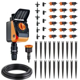 Bộ hệ thống tưới nhỏ giọt Timer 8419 + Dripkit20