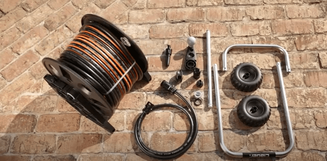 Cuộn ống tưới cây có xe đẩy Claber Kit Pronto 30 8864 - Ảnh 4