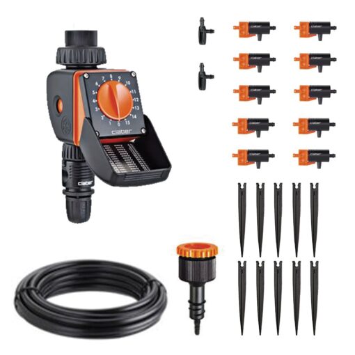 Bộ hệ thống tưới nhỏ giọt Timer 8422 + Dripkit10