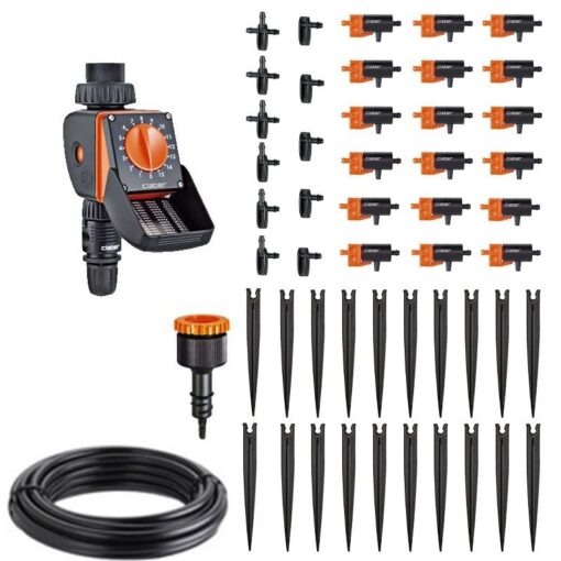 Bộ hệ thống tưới nhỏ giọt Timer 8422 + Dripkit20