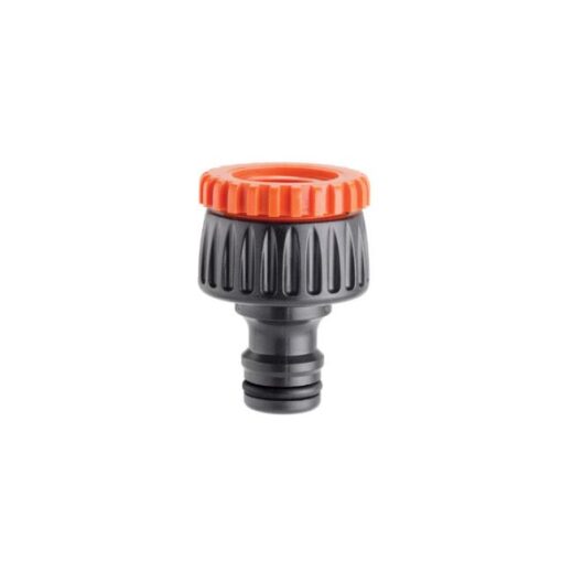 Đầu nối vòi nước ren trong (có cà rá) 1/2”- 3/4” (21-27 mm) Claber 8591
