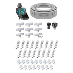 Bộ phun phun sương giải nhiệt, tưới lan kèm hẹn giờ – Happy fresh kit 12m 90753