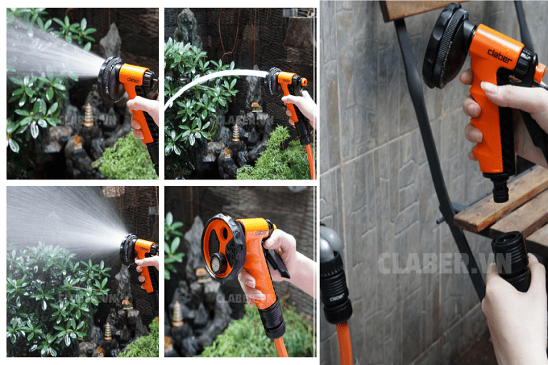 HƯỚNG DẪN SỬ DỤNG THIẾT BỊ TƯỚI CẦM TAY HIỆU QUẢ