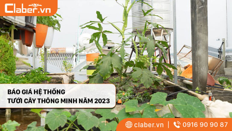 BÁO GIÁ NHANH HỆ THỐNG TƯỚI CÂY THÔNG MINH