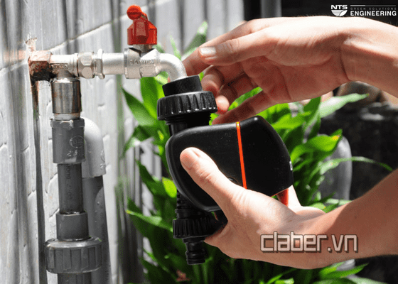 Các bộ phận cần có trong một hệ thống tưới tự động