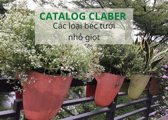 Catalog Claber: Tất tần tật đầu tưới nhỏ giọt 2022