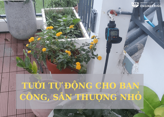 Chi tiết bộ kit tưới nhỏ giọt – giải pháp cho cây trồng ở ban công