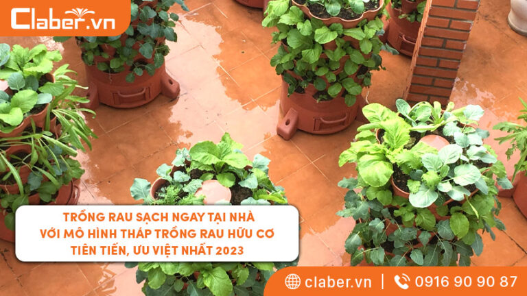 Bạn muốn ăn rau sạch tại nhà? – Tháp trồng rau hữu cơ tiên tiến nhất 2023