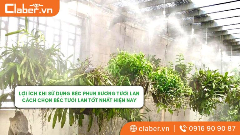Lợi ích khi sử dụng béc phun sương tưới lan – Cách chọn béc tưới lan tốt nhất hiện nay