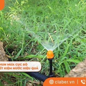 Béc tưới phun mưa cục bộ – Giải pháp tưới tiết kiệm nước hiệu quả