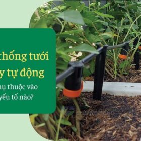 Yếu tố ảnh hưởng đến báo giá hệ thống tưới cây tự động