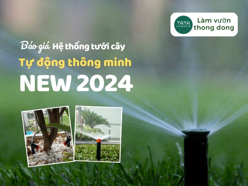 Báo giá hệ thống tưới cây tự động thông minh chuẩn