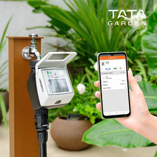 Bộ hẹn giờ tưới cây năng lượng mặt trời TEMPO MYAQUASOLAR Claber 8497