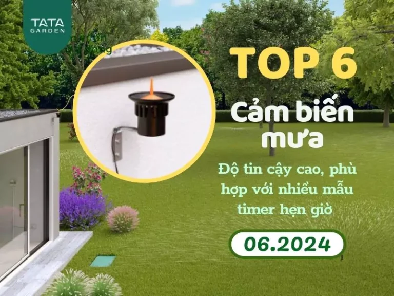 Top 6 Cảm Biến Mưa loại tốt tưới cây. Có độ tin cậy cao, tương thích nhiều mẫu timer hẹn giờ tưới