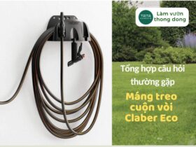 Tổng hợp các câu hỏi thường gặp về máng treo cuộn vòi Eco Claber 8866
